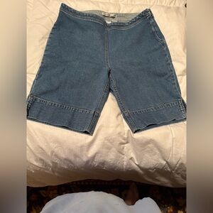 Tommy Hilfiger Blue Denim Bermuda Shorts
